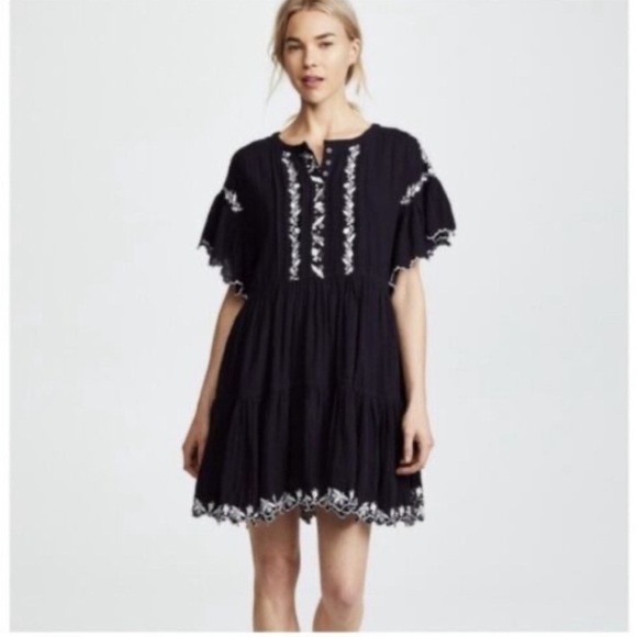 Free People Santiago Embroidered Dress - Picture 1 of 11